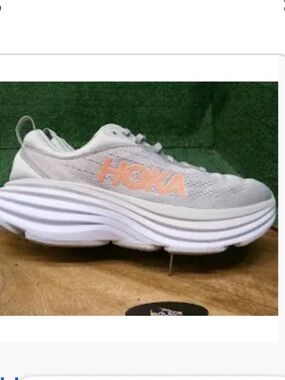 HOKA One One Bondi 8 running shoes grey size 8B